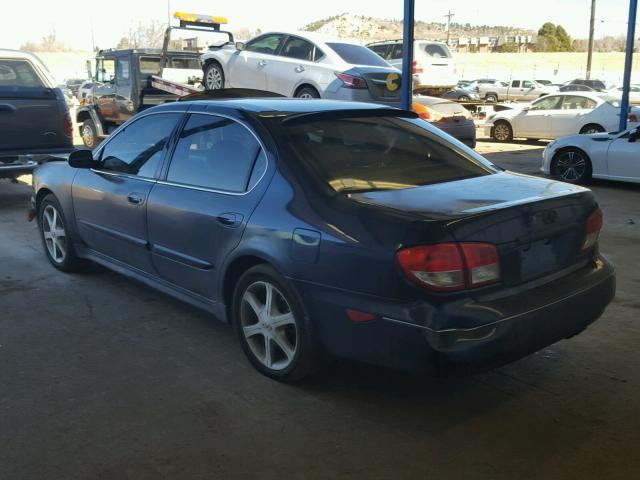 JNKDA31A23T108550 - 2003 INFINITI I35 BLUE photo 3