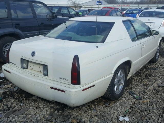 1G6EC12962B107045 - 2002 CADILLAC ELDORADO C WHITE photo 4