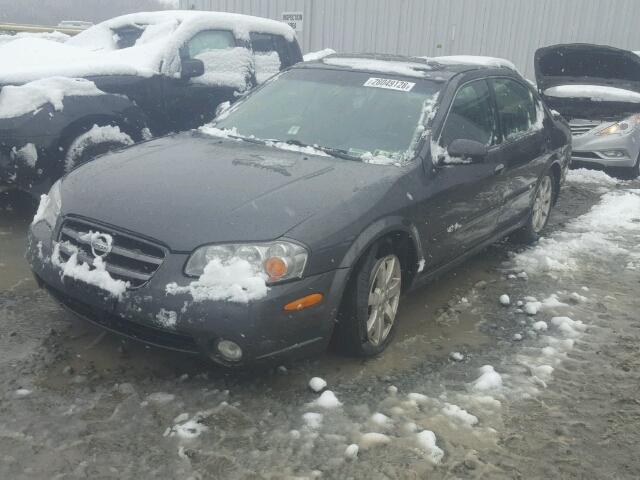 JN1DA31A33T439142 - 2003 NISSAN MAXIMA GLE GRAY photo 2