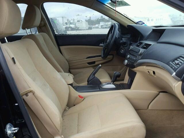 1HGCP2F43CA011265 - 2012 HONDA ACCORD LXP BLACK photo 5