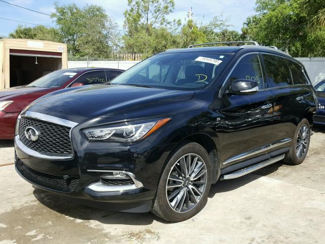 5N1DL0MN3HC547641 - 2017 INFINITI QX60 BLACK photo 2