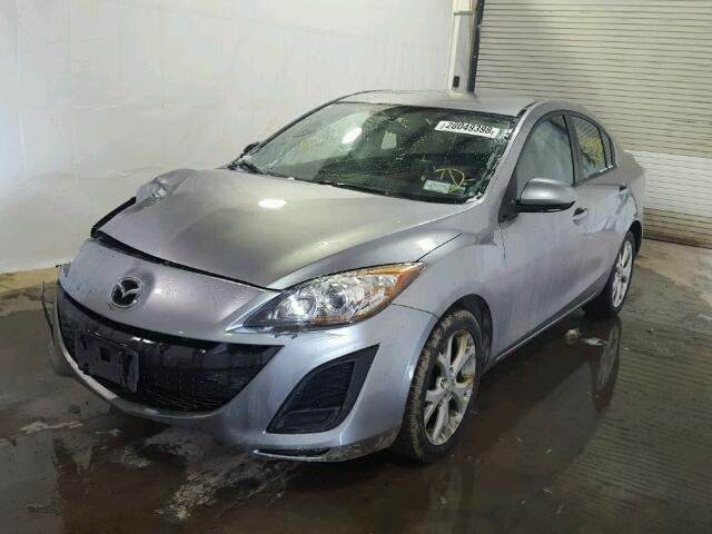 JM1BL1UG8B1362300 - 2011 MAZDA 3 I SILVER photo 2