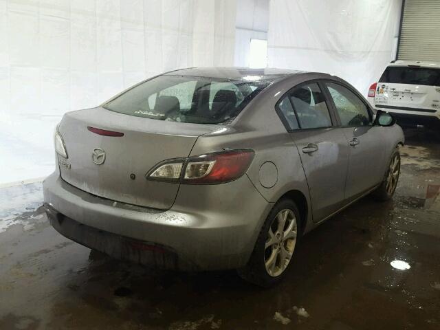 JM1BL1UG8B1362300 - 2011 MAZDA 3 I SILVER photo 4