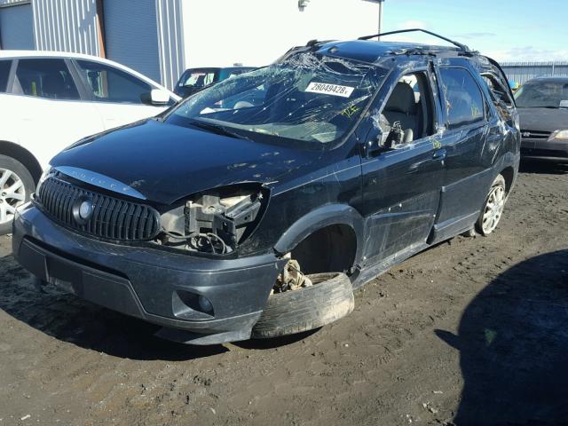 3G5DA03E55S544524 - 2005 BUICK RENDEZVOUS BLACK photo 2