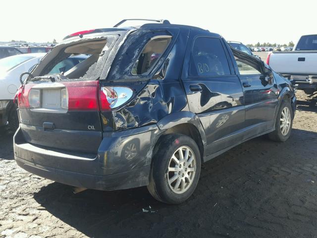 3G5DA03E55S544524 - 2005 BUICK RENDEZVOUS BLACK photo 4