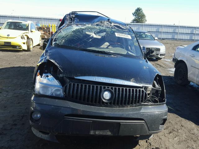 3G5DA03E55S544524 - 2005 BUICK RENDEZVOUS BLACK photo 9