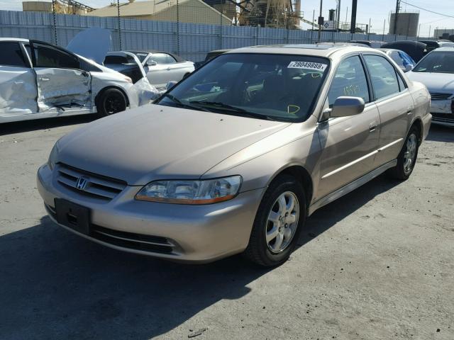 1HGCG56651A101842 - 2001 HONDA ACCORD EX GOLD photo 2