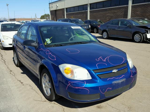 1G1AL52F757549793 - 2005 CHEVROLET COBALT LS BLUE photo 1