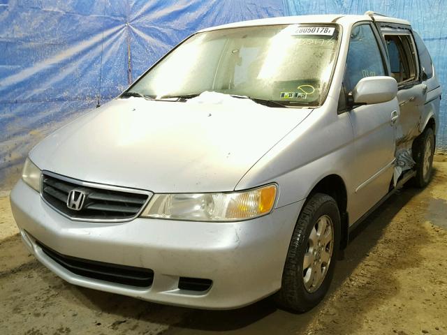 5FNRL18682B023818 - 2002 HONDA ODYSSEY EX SILVER photo 2