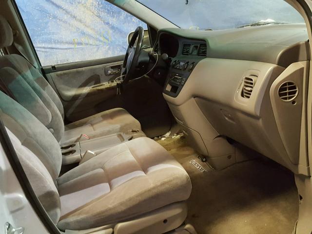 5FNRL18682B023818 - 2002 HONDA ODYSSEY EX SILVER photo 5