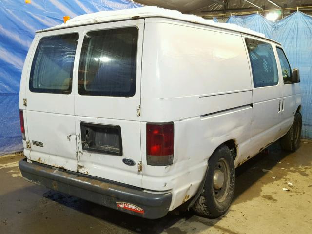 1FTRE14W65HA85416 - 2005 FORD ECONOLINE WHITE photo 4