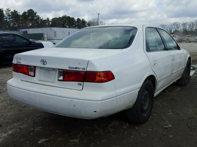 JT2BF22K610333444 - 2001 TOYOTA CAMRY CE WHITE photo 4