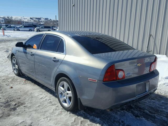 1G1ZG57N384184736 - 2008 CHEVROLET MALIBU LS Gümüş foto 3