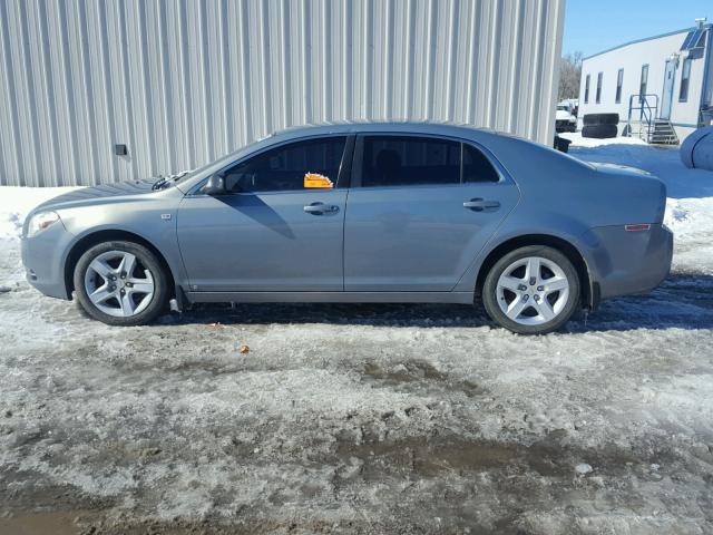 1G1ZG57N384184736 - 2008 CHEVROLET MALIBU LS Gümüş foto 9