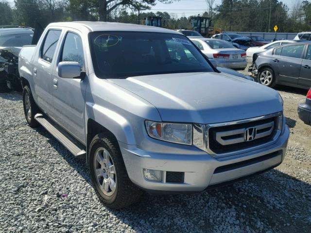 5FPYK1F45AB009882 - 2010 HONDA RIDGELINE SILVER photo 1