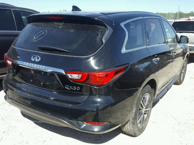 5N1AL0MN3GC506895 - 2016 INFINITI QX60 BLACK photo 4