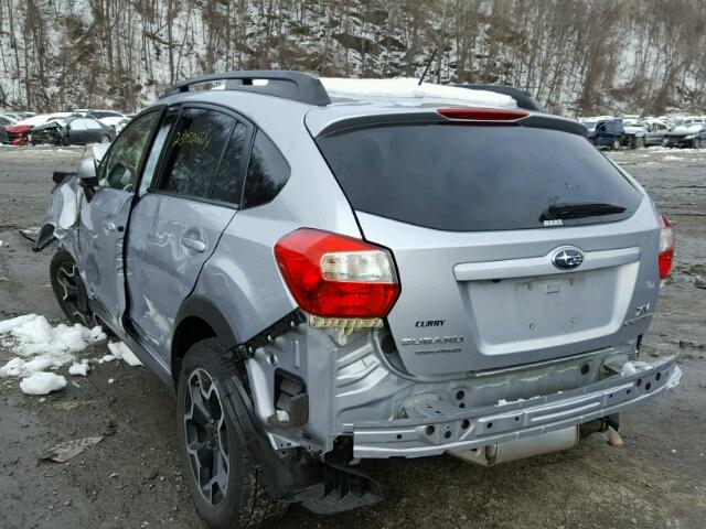 JF2GPAGC0D2864364 - 2013 SUBARU XV CROSSTR SILVER photo 3