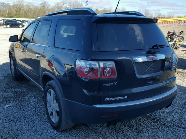 1GKER337X8J227583 - 2008 GMC ACADIA SLT BLACK photo 3