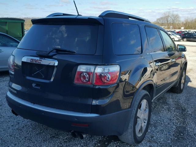 1GKER337X8J227583 - 2008 GMC ACADIA SLT BLACK photo 4