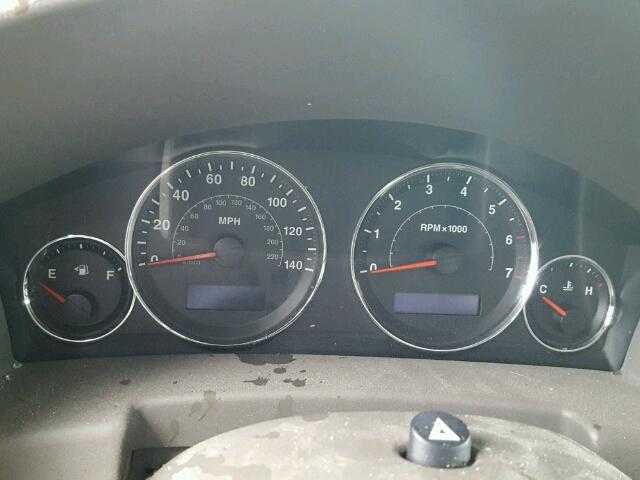 1J8HG48K07C654624 - 2007 JEEP COMMANDER GREEN photo 8