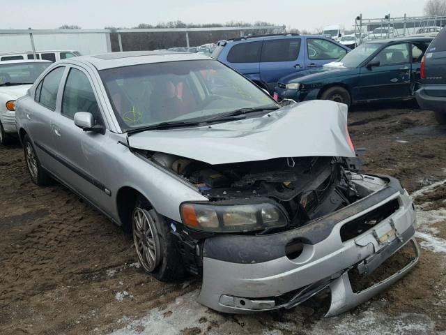 YV1RS61T942406876 - 2004 VOLVO S60 SILVER photo 1