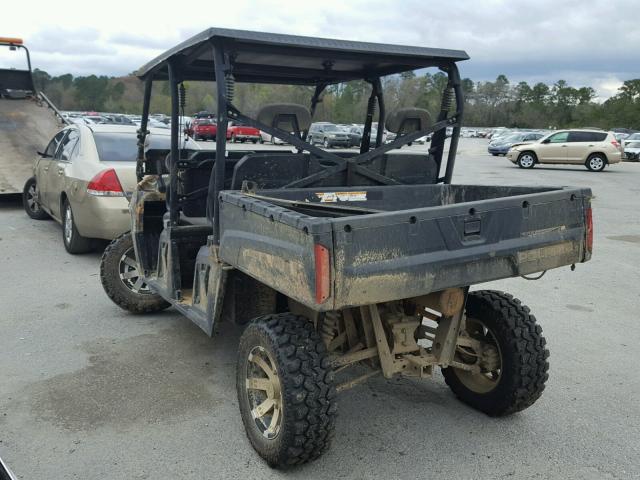 4XAWY76A5B2238257 - 2011 POLARIS RANGER 800 BLACK photo 3