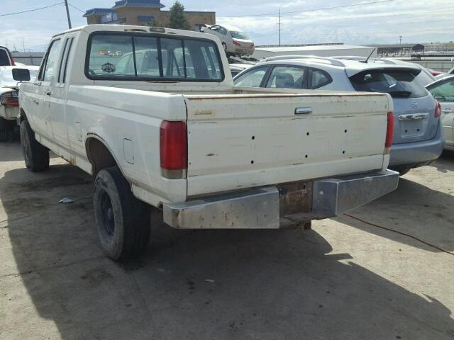 1FTEX14N4KKB15592 - 1989 FORD F150 WHITE photo 3