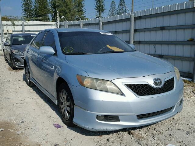 4T1BE46K19U902426 - 2009 TOYOTA CAMRY BASE BLUE photo 1