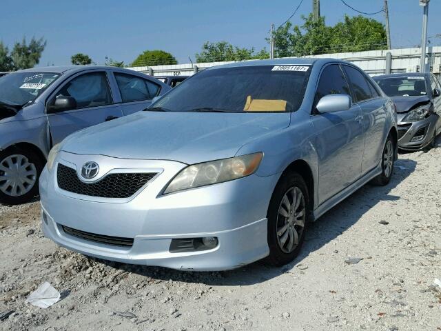 4T1BE46K19U902426 - 2009 TOYOTA CAMRY BASE BLUE photo 2