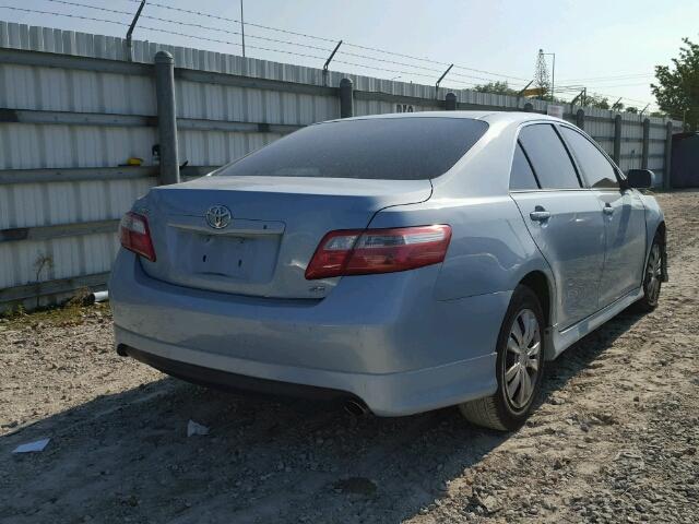 4T1BE46K19U902426 - 2009 TOYOTA CAMRY BASE BLUE photo 4