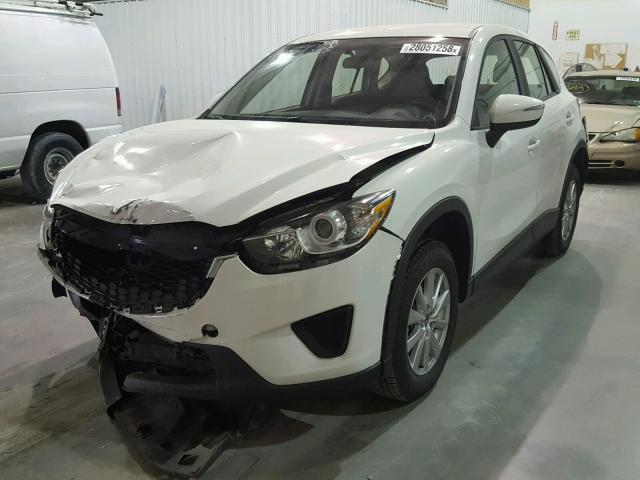 JM3KE4BY9F0482200 - 2015 MAZDA CX-5 SPORT WHITE photo 2