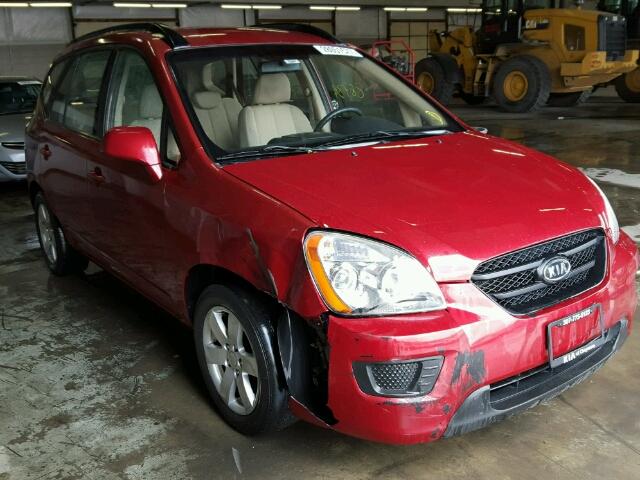 KNAFG526087159931 - 2008 KIA RONDO LX RED photo 1