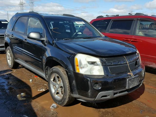 2CNDL13F476012342 - 2007 CHEVROLET EQUINOX LS BLACK photo 1