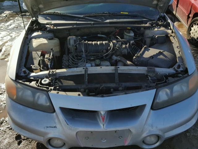 1G2HY54K614142033 - 2001 PONTIAC BONNEVILLE SILVER photo 7