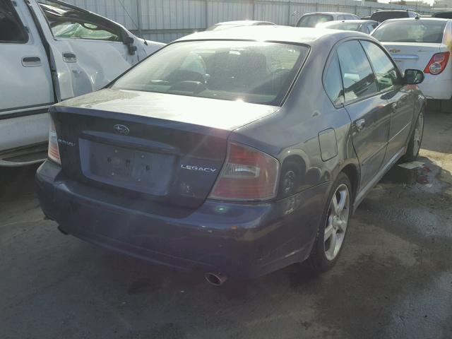 4S3BL626X77205265 - 2007 SUBARU LEGACY 2.5 GRAY photo 4