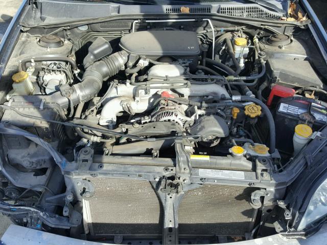 4S3BL626X77205265 - 2007 SUBARU LEGACY 2.5 GRAY photo 7