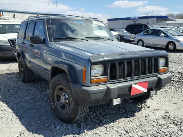 1J4FJ68S5WL208814 - 1998 JEEP CHEROKEE S BLUE photo 1