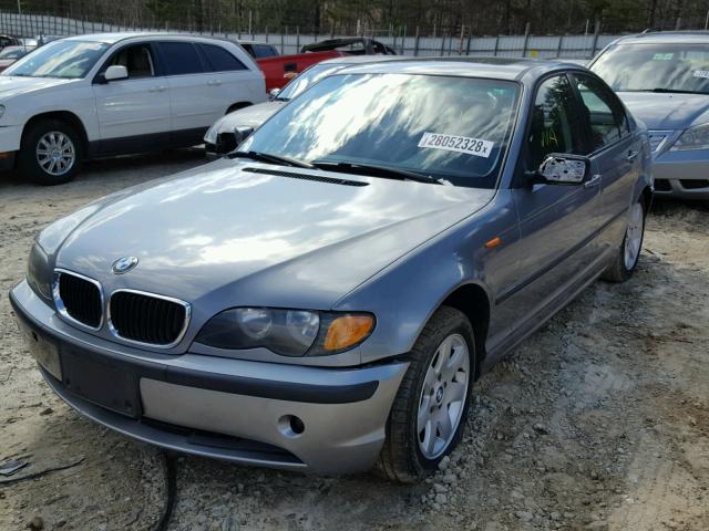 WBAEU33415PR16305 - 2005 BMW 325 XI GRAY photo 2