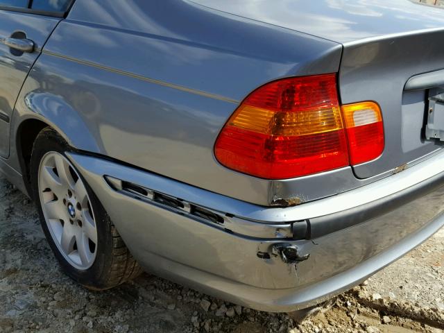 WBAEU33415PR16305 - 2005 BMW 325 XI GRAY photo 9