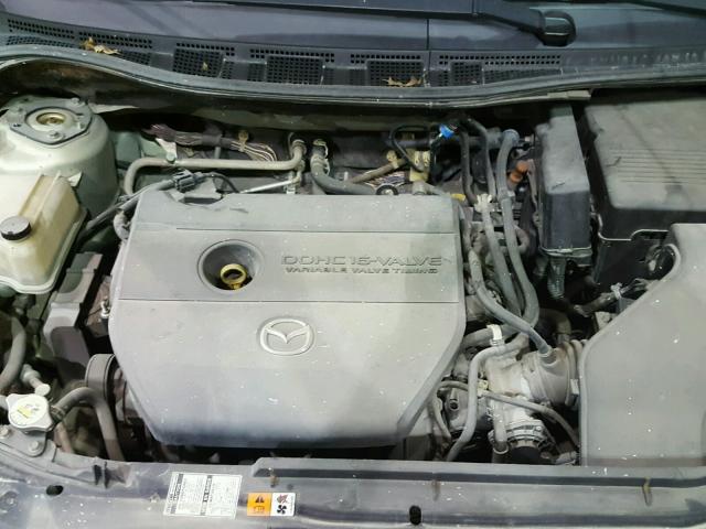 JM1CR29L980303317 - 2008 MAZDA 5 GREEN photo 7