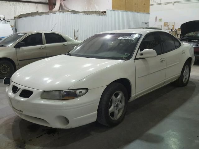 1G2WK52JX2F239289 - 2002 PONTIAC GRAND PRIX WHITE photo 2