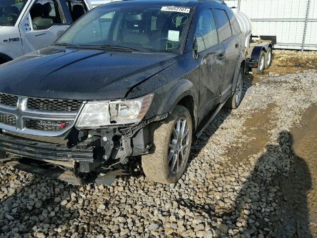 3C4PDCCG9ET136490 - 2014 DODGE JOURNEY SX BLACK photo 9