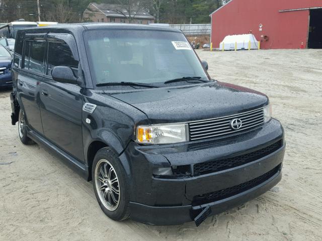 JTLKT324564113997 - 2006 TOYOTA SCION XB BLACK photo 1