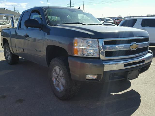 1GCRKSE34BZ351802 - 2011 CHEVROLET SILVERADO GRAY photo 1