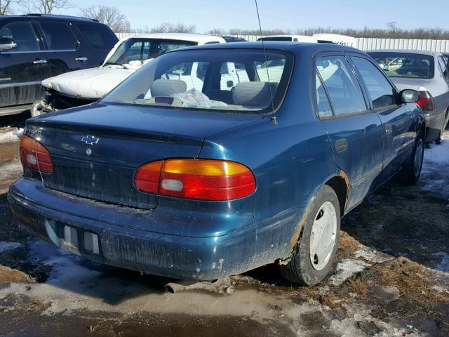 1Y1SK52871Z425923 - 2001 CHEVROLET GEO PRIZM BLUE photo 4