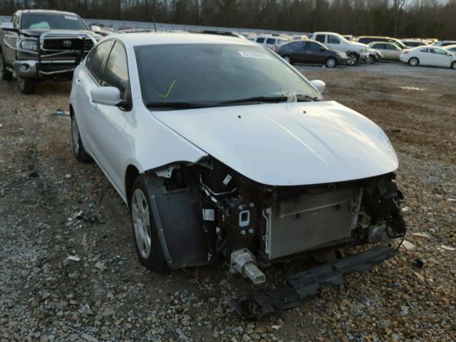 1C3CDFAA9FD364337 - 2015 DODGE DART SE WHITE photo 1