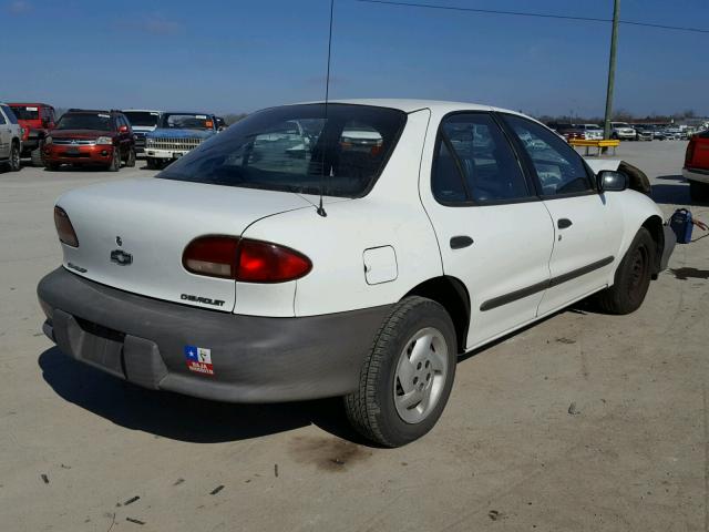 3G1JC5244VS852692 - 1997 CHEVROLET CAVALIER WHITE photo 4