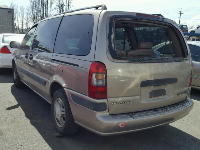 1GNDX03E14D114289 - 2004 CHEVROLET VENTURE TAN photo 3