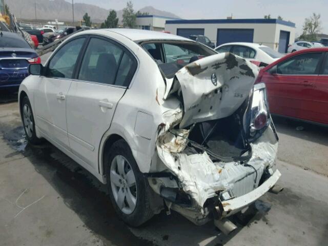 1N4AL21E88C125796 - 2008 NISSAN ALTIMA 2.5 WHITE photo 3