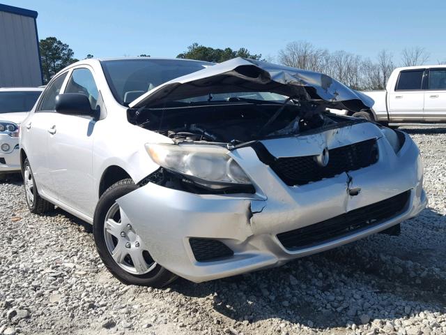 1NXBU40EX9Z095099 - 2009 TOYOTA COROLLA BA SILVER photo 1